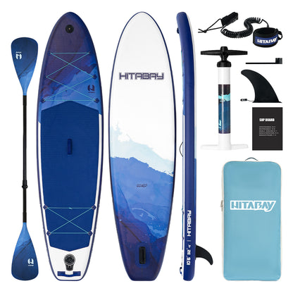 Inflatable Stand Up Paddle Board Deep Sea Series Design Style，Adult paddleboard