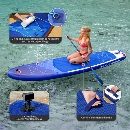 Inflatable Stand Up Paddle Board Deep Sea Series Design Style，Adult paddleboard