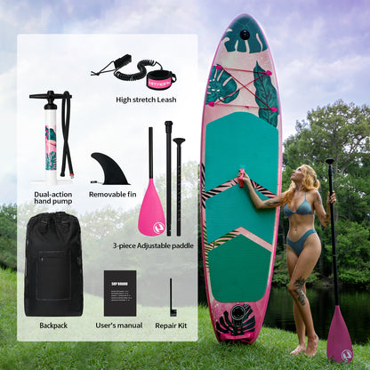 Flamingo paddle board package