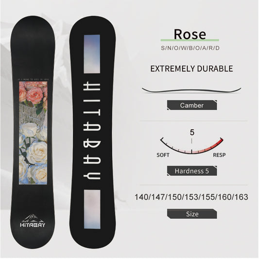 Snowboard Rose